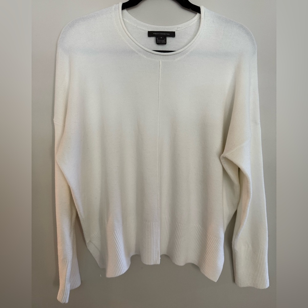 French Connection Ivory Sweater, size Small